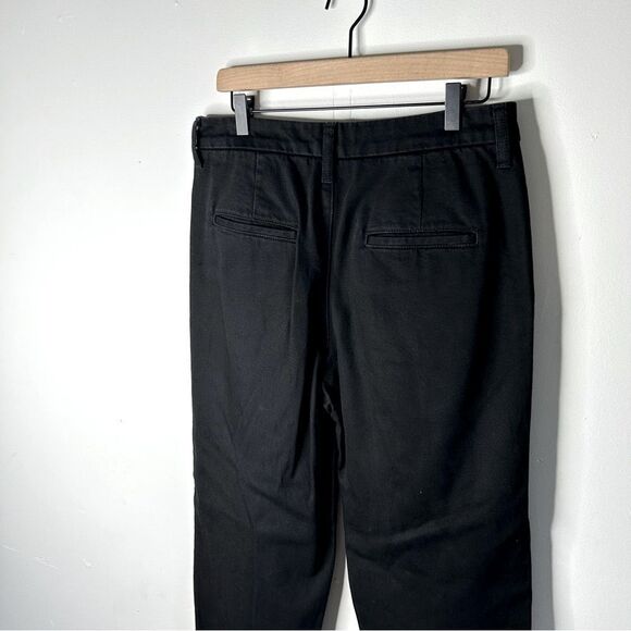 Banana Republic Black Mid-Rise Straight Trousers - Picture 5 of 9